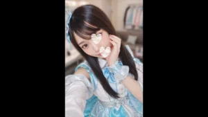 素人 - 【希少映像】『”あの”炎上アイドルグループから ”水色担当18歳メンバー”』禁断の初出演。 player_thumb-44