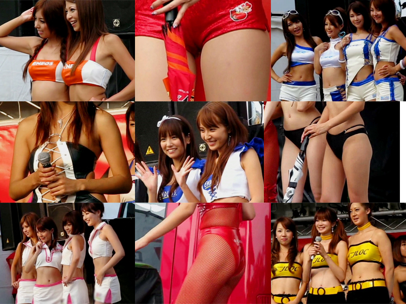 レースクイーン徹底盗撮 Vol.18